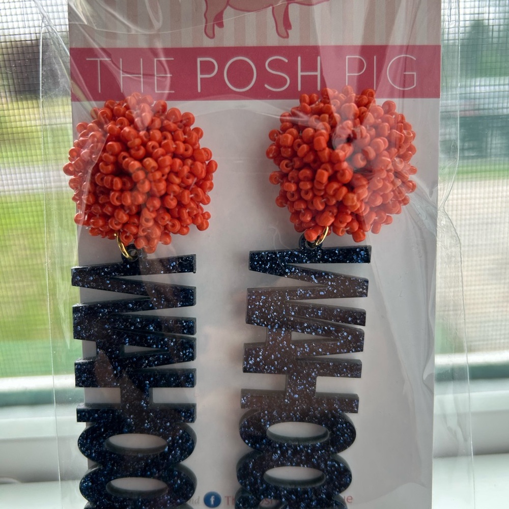 Hey Wahoo Fans check out these never worn adorable earrings!